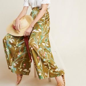 Anthropologie Maeve Shiloh Knit Wide-Leg Pants